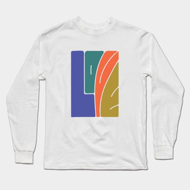 Love Long Sleeve T-Shirt by Elizabeth Olwen